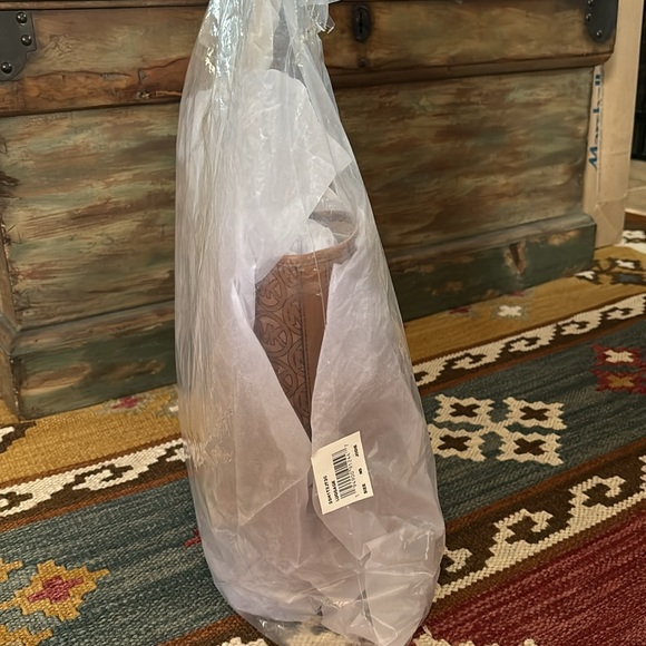 Michael Kors Jodie Large Shoulder Tote Bag Jacquard Luggage open top - Picture 10 of 10